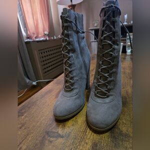 CARLOS S leather Boots 9